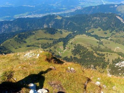 013-Blick vom Scheffauer auf die Kaindl-Alm
